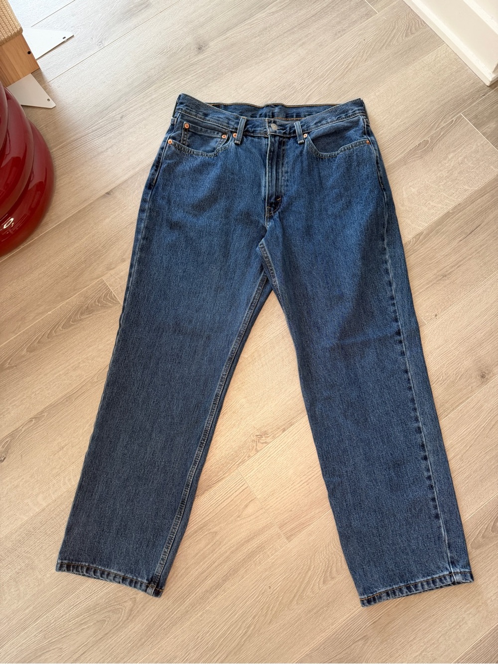 Levi's 550 Relaxed Fit Jeans Men's W34 L30 Medium Wash Y2K Baggy